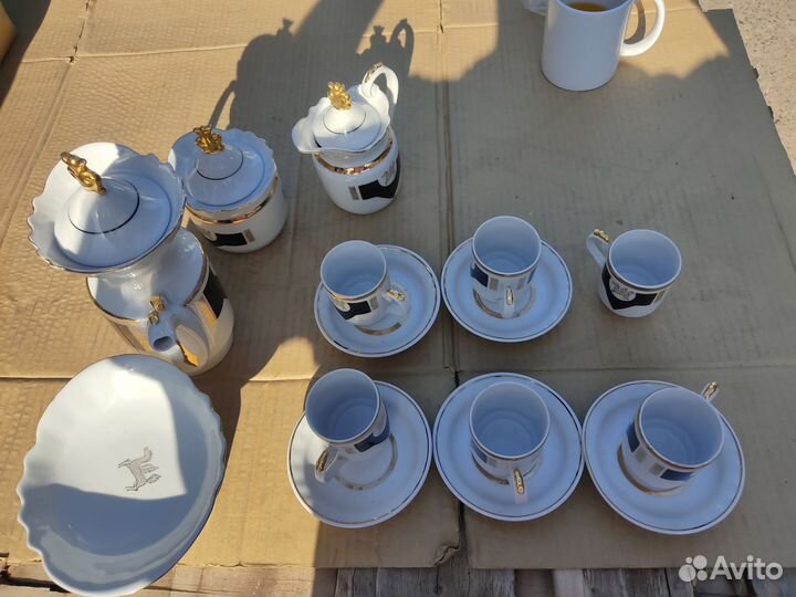 Кофейный сервиз СССР, фарфор С3