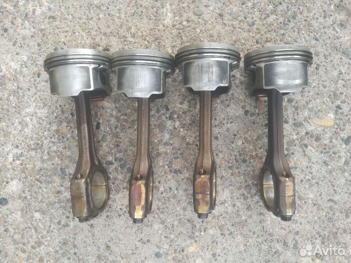 Поршень шатун Фиат Албеа 1,4