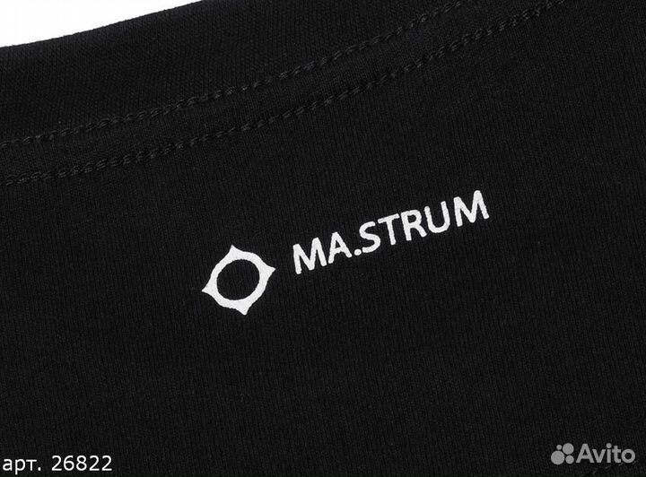 Футболка mastrum big logo Чёрная