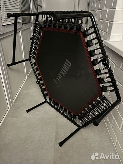 Батут спортивный с ручкой Unix Line Fitness диамет