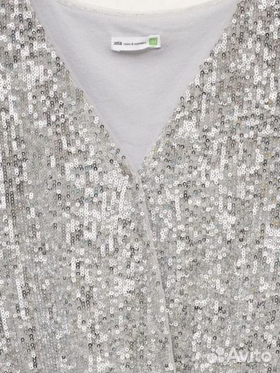 Блестящее платье