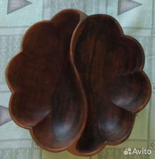 Менажница деревянная, поднос из дерева