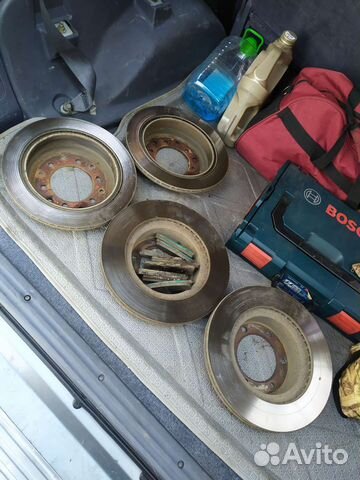 Тормозные диски тойота ленд крузер прадо 95 кузов