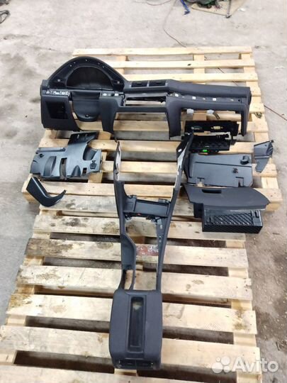 Чёрный салон BMW E39