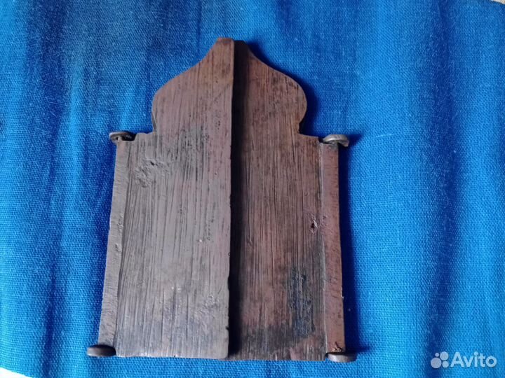 Икона складень старинная