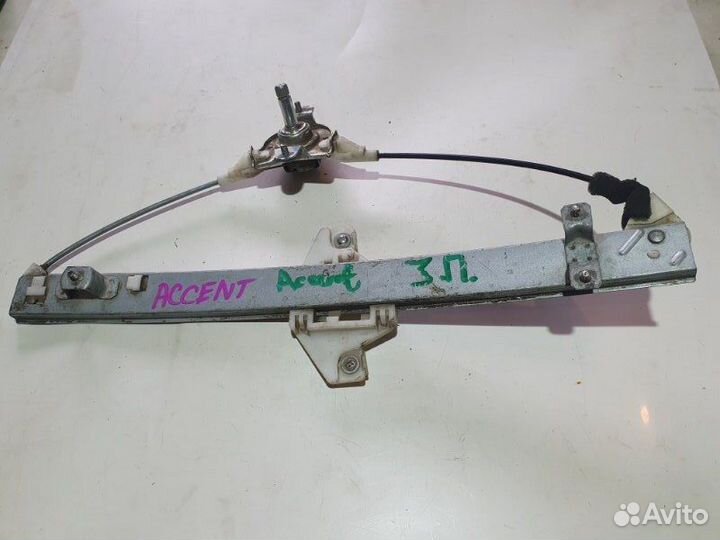 Стеклоподъемник задний правый Hyundai Accent LC