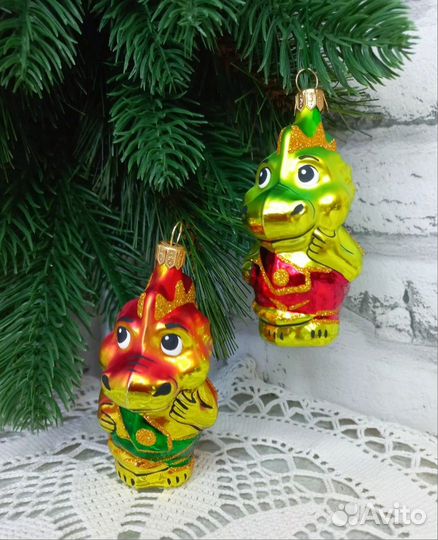 Новогодняя ёлочная игрушка 