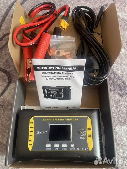 Зарядное для авто/мото и lifepo4 12/24В 10/5А