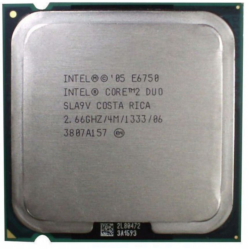 [SLA9V] Процессор Intel Core 2 Duo E6750 2.66ghz Sla9v