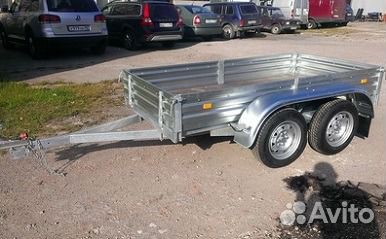 Двухосный легковой прицеп категории 