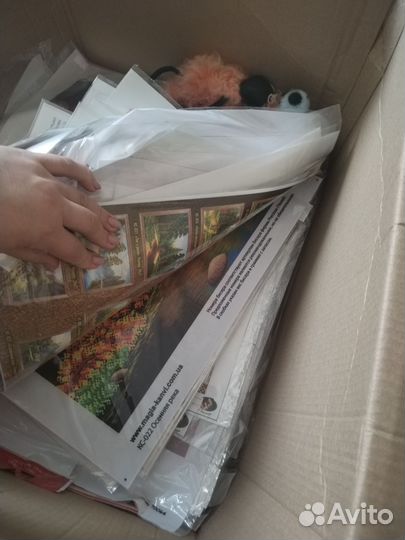 Канва с рисунком для вышивания бисером оптом