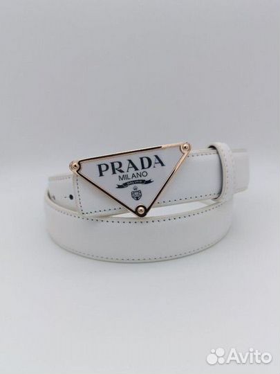 Ремень женский кожаный prada