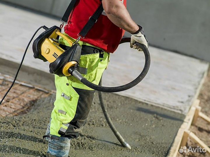 Глубинный вибратор для уплотнения бетона