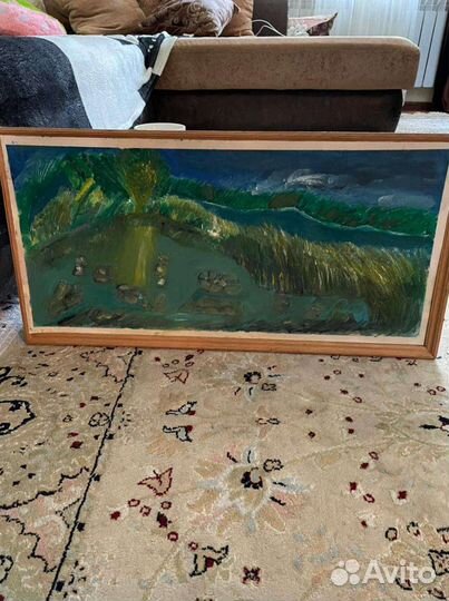 Пейзаж картина маслом