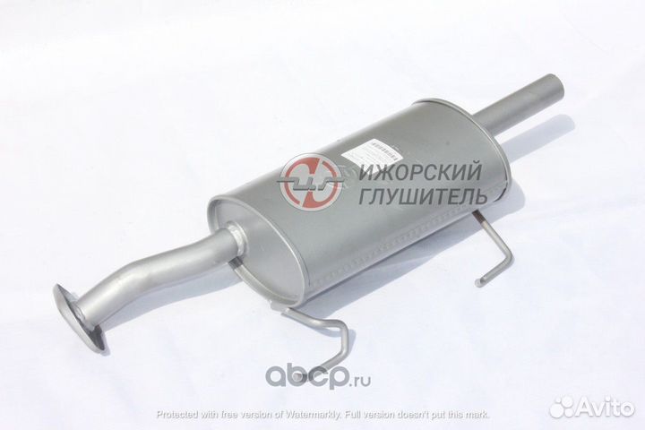 Глушитель на Nissan Almera