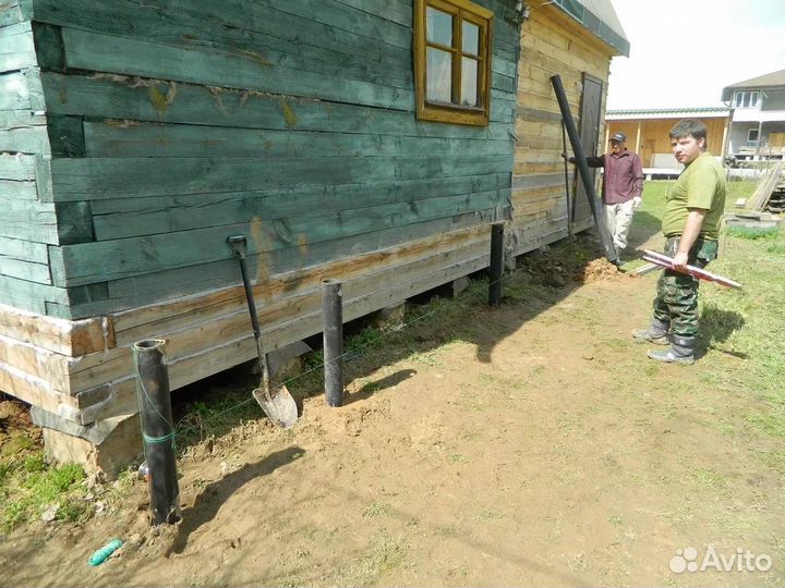Бригада строителей отделочников