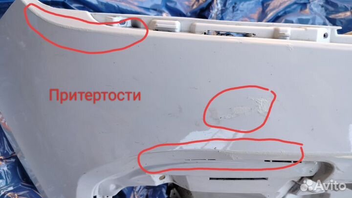 Бампер передний LADA granta fl