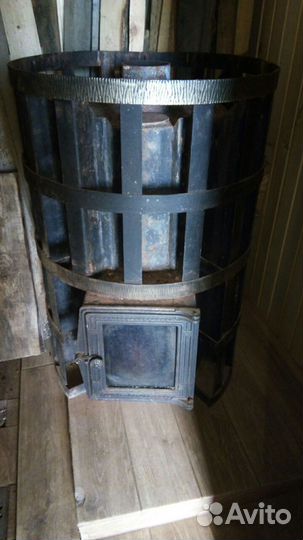 Печь для бани с каменкой