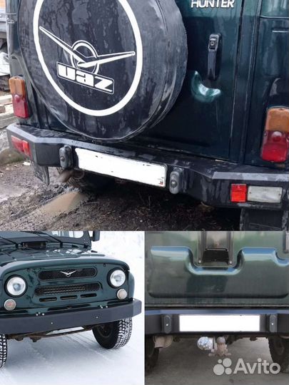 Бампер на УАЗ хантер
