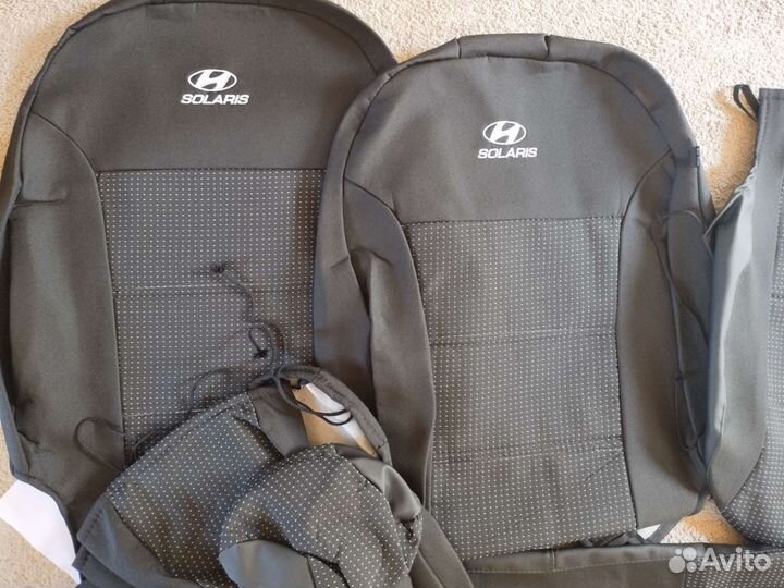 Чехлы на Хендай Крета, Акцент, Солярис Новые