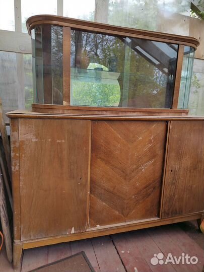 Буфет сервант СССР дерево массив 1950х