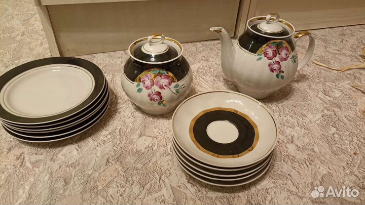 Набор столовой посуды СССР новый