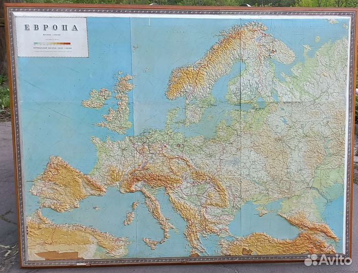 Карта Европы