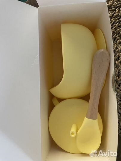 Детская посуда для кормления силиконовая