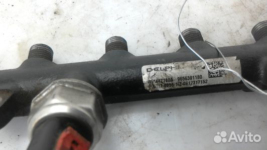 Топливная рампа дизельная peugeot 407 (79L34BB01)