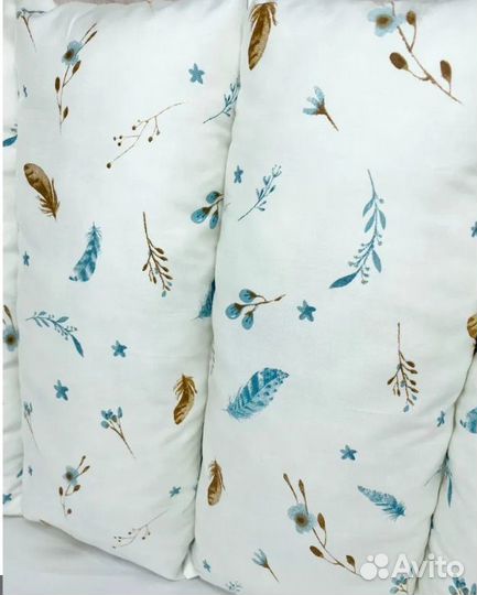 Бортики в детскую кроватку