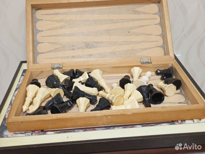 Карболитовые шахматы СССР