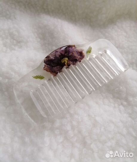 Гребень из эпоксидной смолы