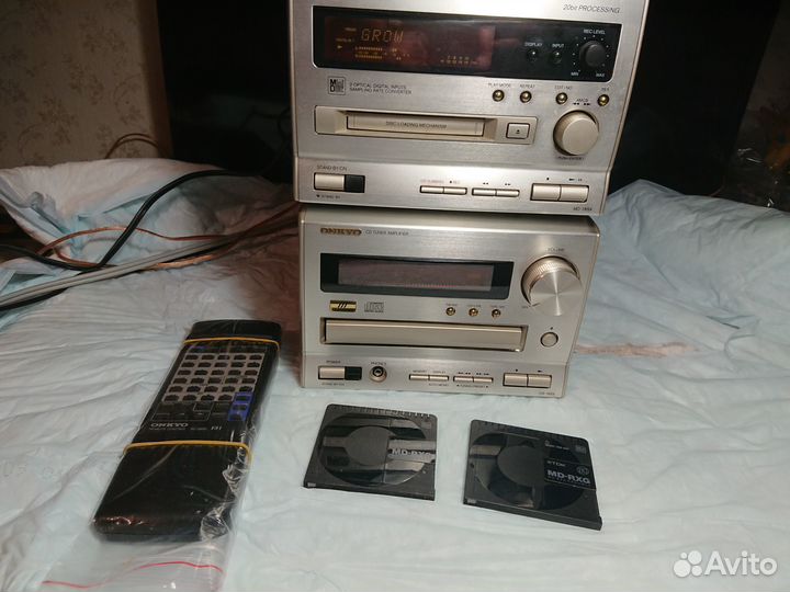 Onkyo система из 2 блоков made in japan