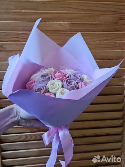 Шоколадные цветы, сладкий букет. Подарок