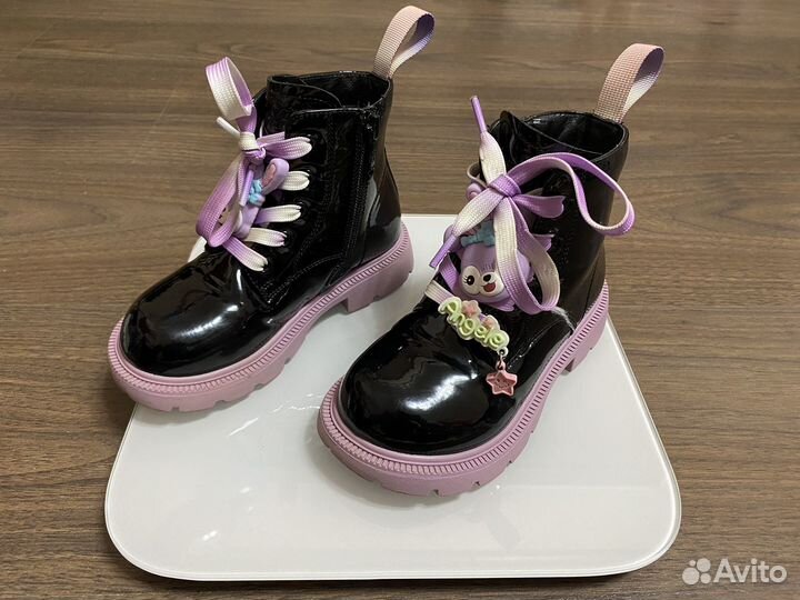 Ботинки демисезонные для девочки 28 размер