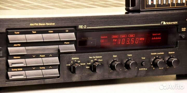 Ресивер Nakamichi RE-2 /Quartz/Synthesized/Stereo