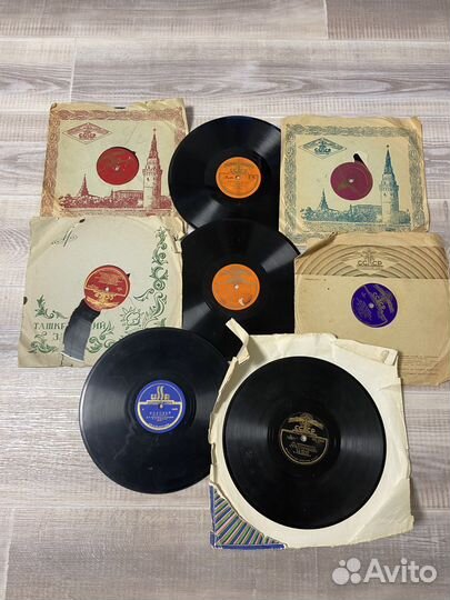 Грампластинки СССР 50 х годов