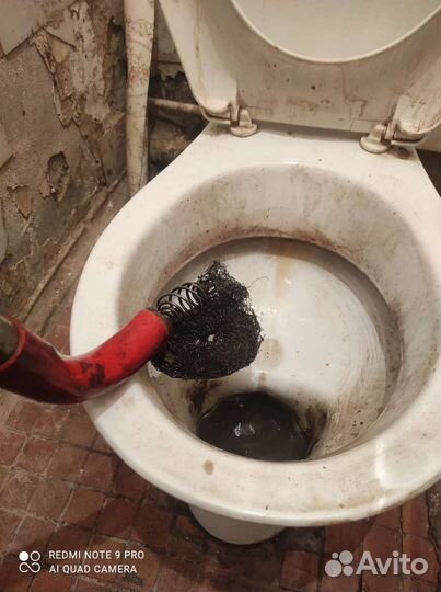 Прочистка канализации /устранение засоров