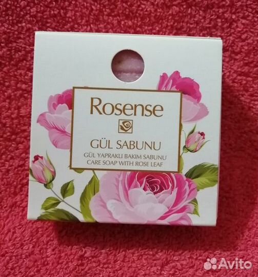 Розовое масло 30 мл и мыло (Турция)