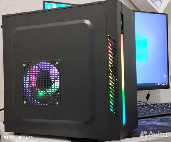 Компьютер на rx 580 8гб, 8 ядер 16 потоков