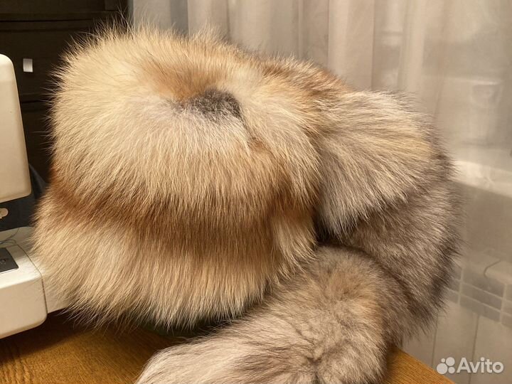 Шапка из лисы