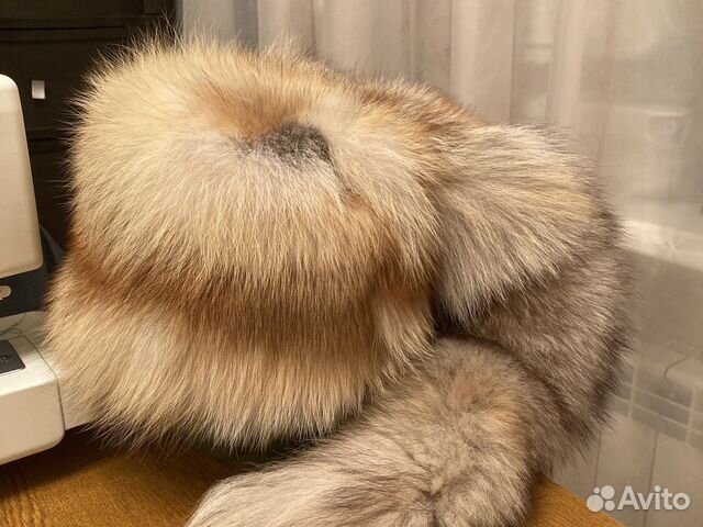 Шапка из лисы