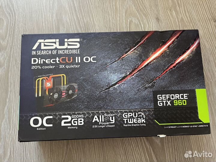 Видеокарта gtx 960 2gb
