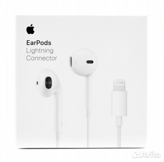 Наушники Apple EarPods c lighting разъемом