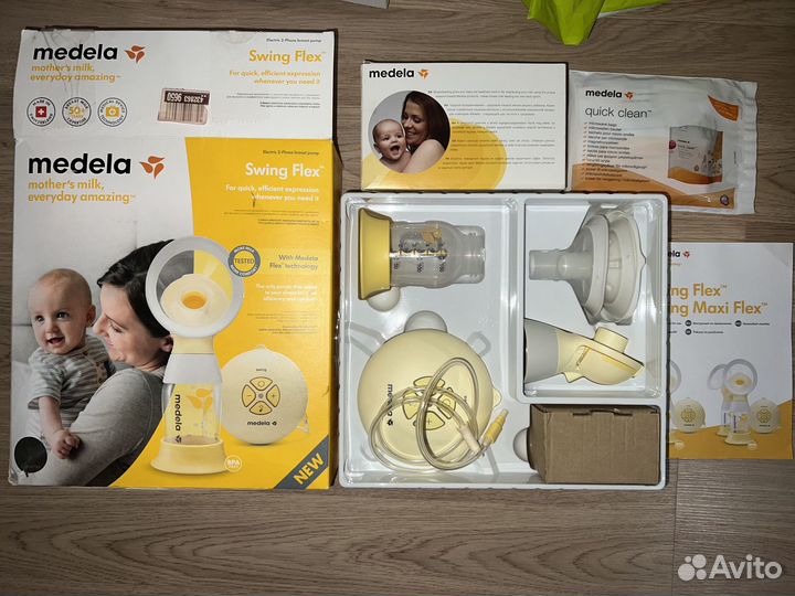 Молокоотсос medela swing flex