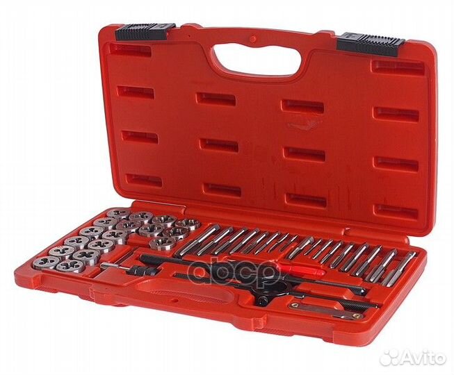 Набор метчиков и плашек 40 пр: М3 - М12 с держа