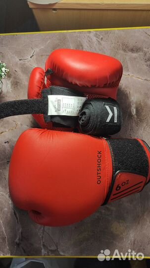 Боксерские перчатки детские 6 oz