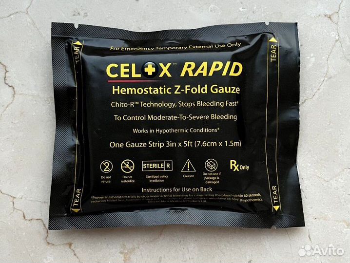 Гемостатический бинт Celox Rapid