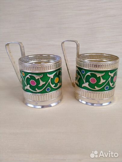 Подстаканник алюминиевый СССР