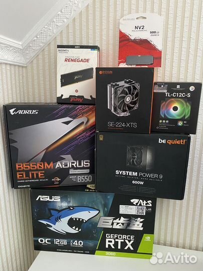 Системный блок на Ryzen 7 5700X/RTX 3060/32Gb